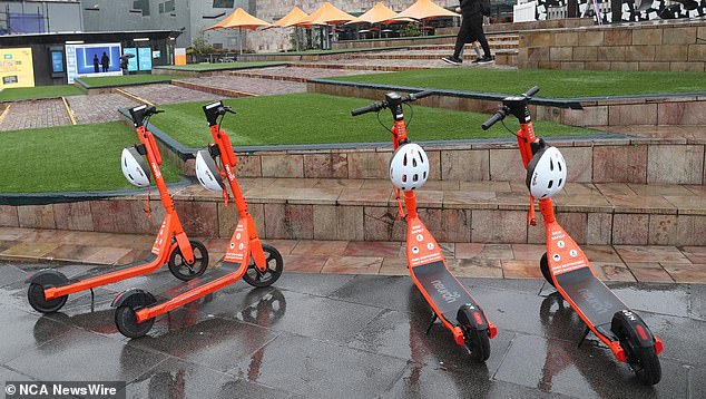 E-scooter riders could be fined for speeding. Photo: NewsWire / David Crosling