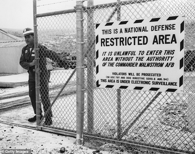 A Minuteman launch site in Malmstrom, Montana