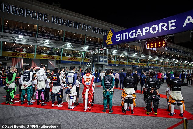 Verstappen, 26, has won the support of his fellow drivers after abuse in Singapore