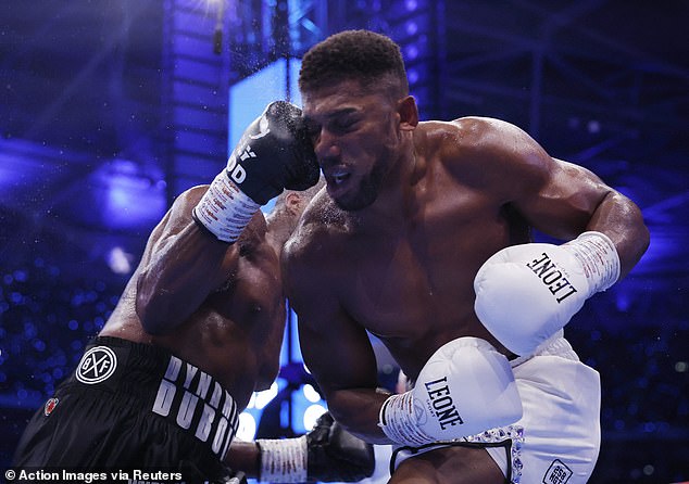 He hurt Dubois a few times, but most of the time he took a beating in front of a crowd of 96,000.