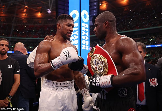 Dubois knocked AJ out in the fifth round in front of 98,000 fans at Wembley, a shock result that left many wondering if this could spell the end for one of boxing's biggest names