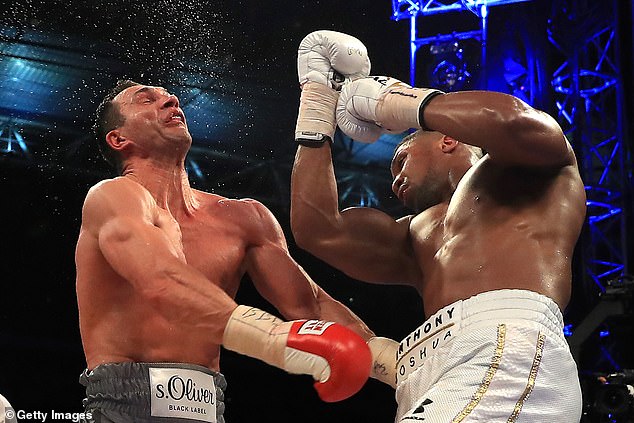 One of AJ's most notable nights was when he defeated Wladimir Klitschko in the IBF, WBA and IBO heavyweight world title fight at Wembley in 2017