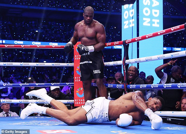 Joshua suffered a devastating knockout in the fifth round of his fight against Dubois