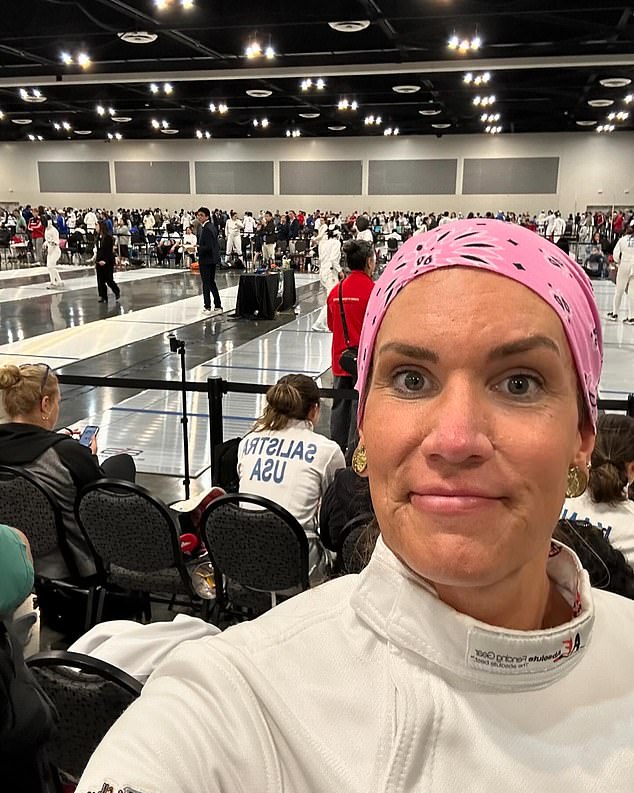 Annika Rose Suchoski competed against some of the best female fencers from the United States and Canada at this month's Fortune Fencing Regional Championships