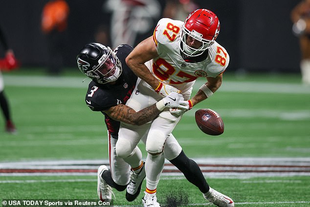 Kelce is having the worst run of his NFL career after a poor start to the season