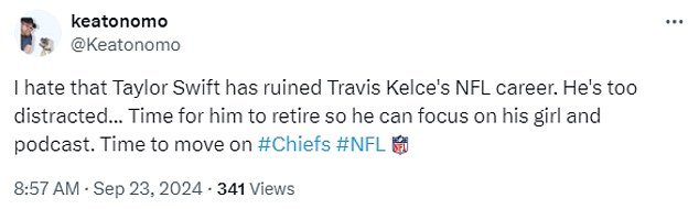 1727108781 169 Travis Kelce told to RETIRE by analysts and fans amid