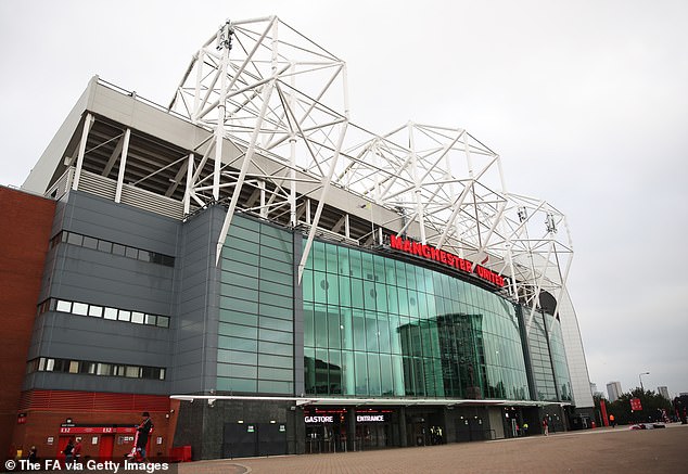 United wants to build an ultra-modern 100,000-seater stadium to replace Old Trafford (above)