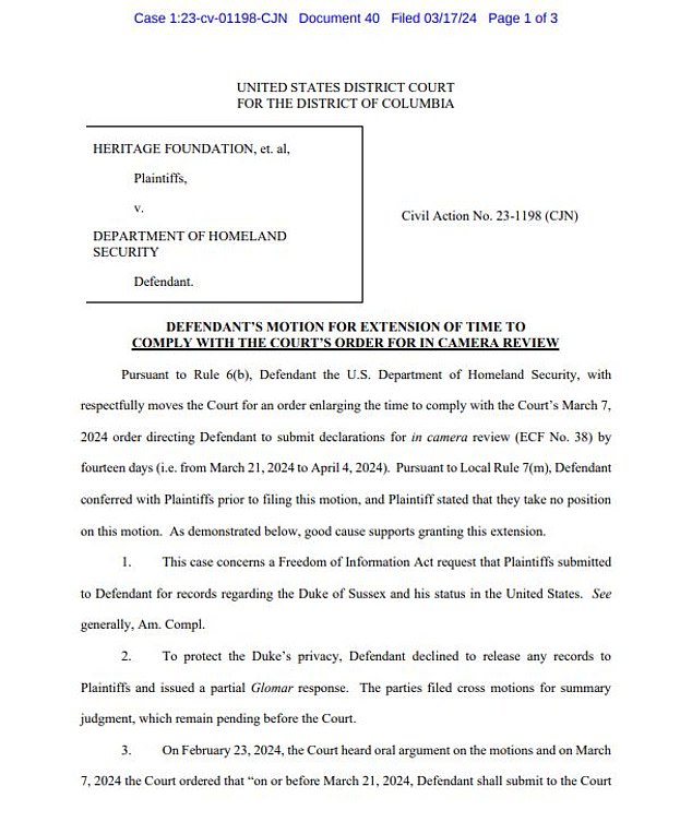 In March, DHS attorneys asked for more time to comply with a judge's order to provide more information about why it wouldn't release the data