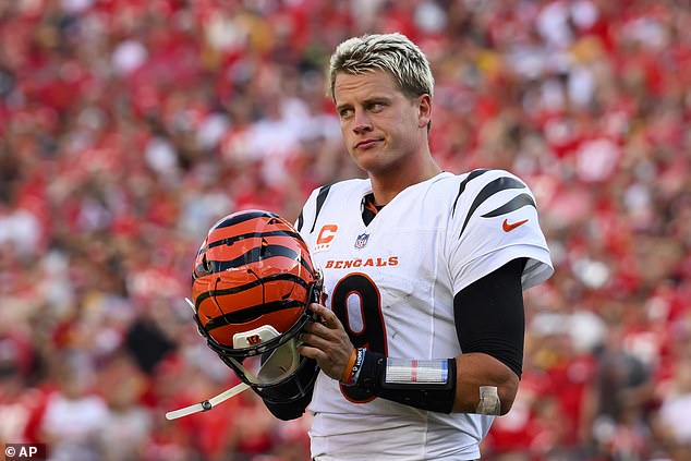 Burrow and the Bengals are looking for their first win after losses to the Patriots and Chiefs