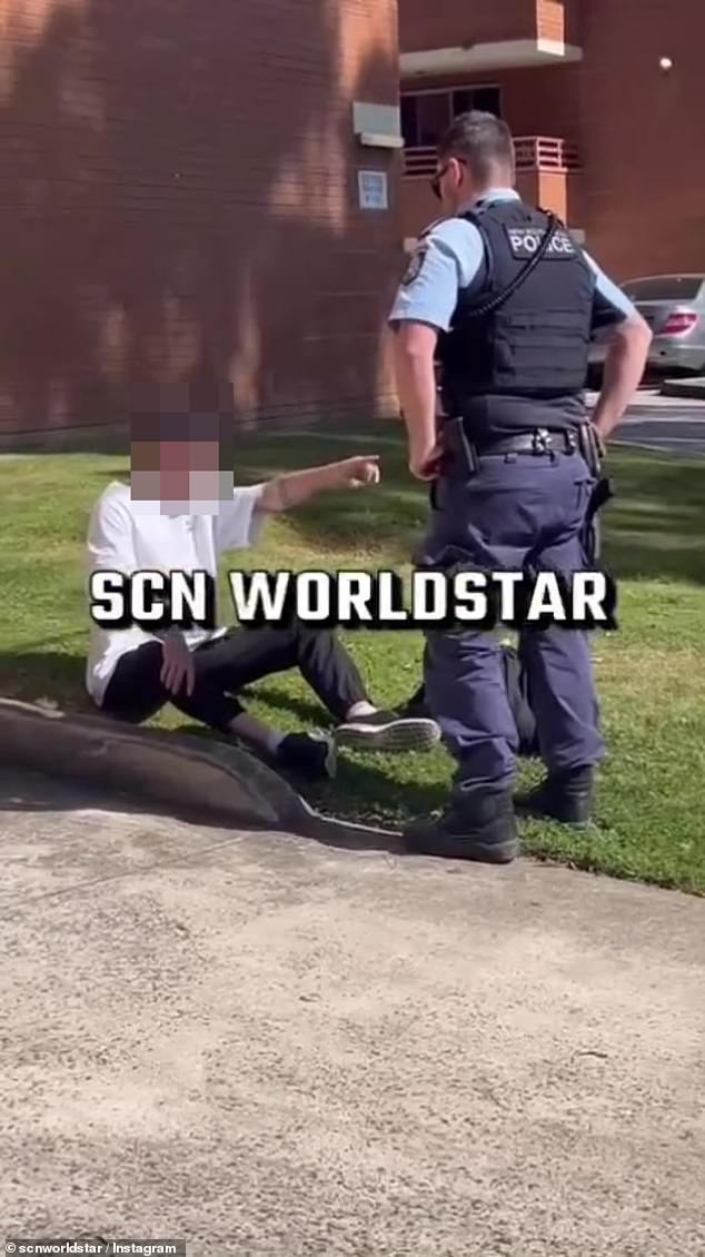 The alleged perpetrator was questioned by a NSW police officer