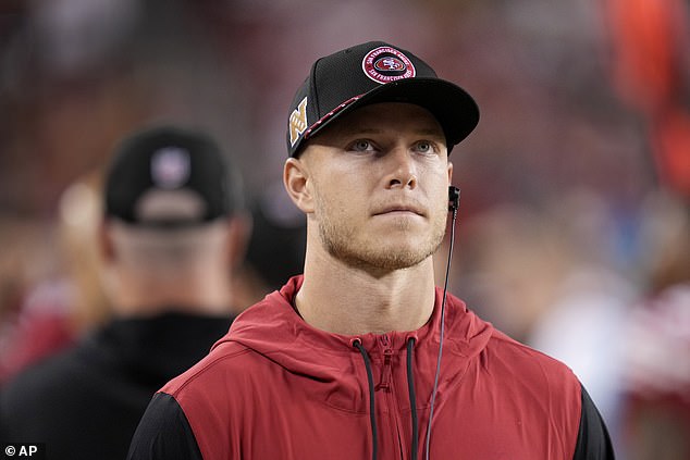 This comes as RB Christian McCaffrey has flown to Germany for help with his Achilles tendonitis