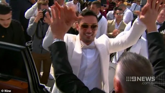 Mehajer's (pictured) high-profile wedding caused a stir in his neighborhood, leading to a petition to fire him