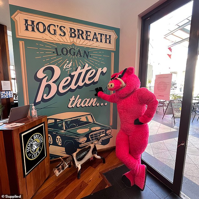 Iconic Australian restaurant chains have seen their stores across the country close for good after facing financial pressures due to the Covid-19 pandemic (Hog's Breath Cafe in Logan)