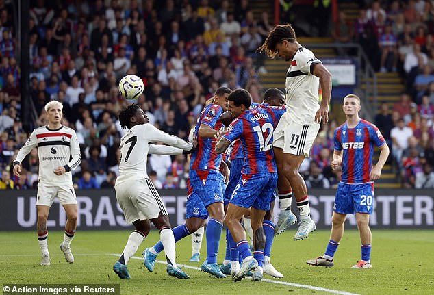 United were guilty of wasting a number of chances in their goalless draw at Crystal Palace