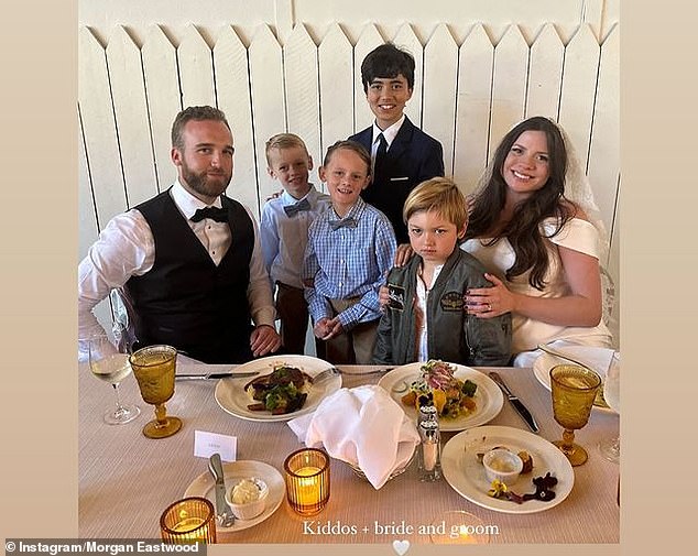 This comes after she attended an Eastwood wedding. Clint's youngest daughter Morgan got married earlier this month. DailyMail.com revealed the 27-year-old married fiancé Tanner Koopmans