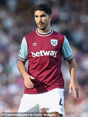 Carlos Soler has also had a hard time getting playing time since joining in the summer