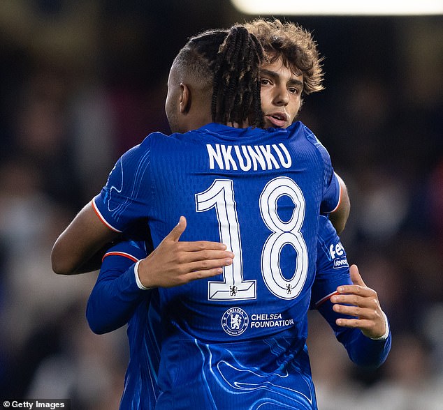 Striker Christopher Nkunku and playmaker Joao Felix were in fantastic form at Stamford Bridge