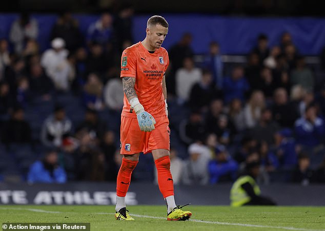 Farman was caught by Nkunku in the closing stages, who calmly turned and fired the ball into an empty net