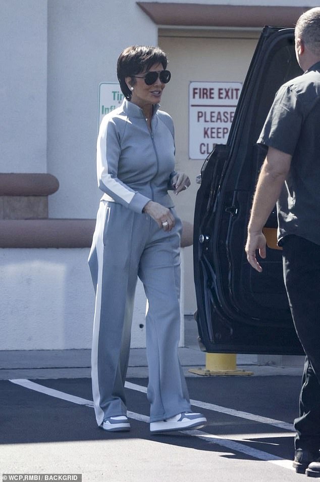 The 68-year-old momager was spotted shopping at the wholesale store in Los Angeles on Tuesday, despite having a net worth of $200 million, according to Forbes.