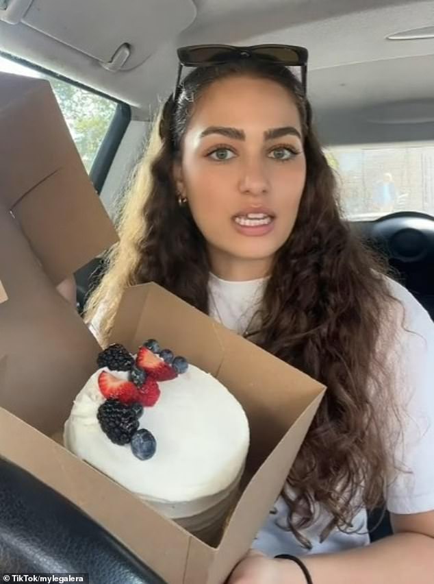 Lisa, an online user, expressed her frustration in a video after finding out that the cake she bought 'weekly' was now shipped frozen with a modified recipe