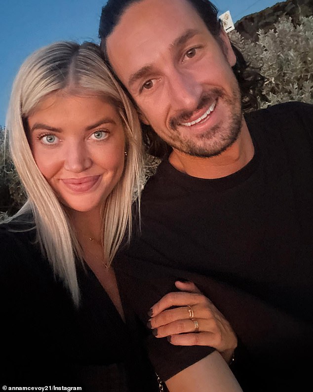 The winner of season 2 of Love Island Australia launched a self-tanning brand with her husband Michael Staples, whom she married in June. Both pictured