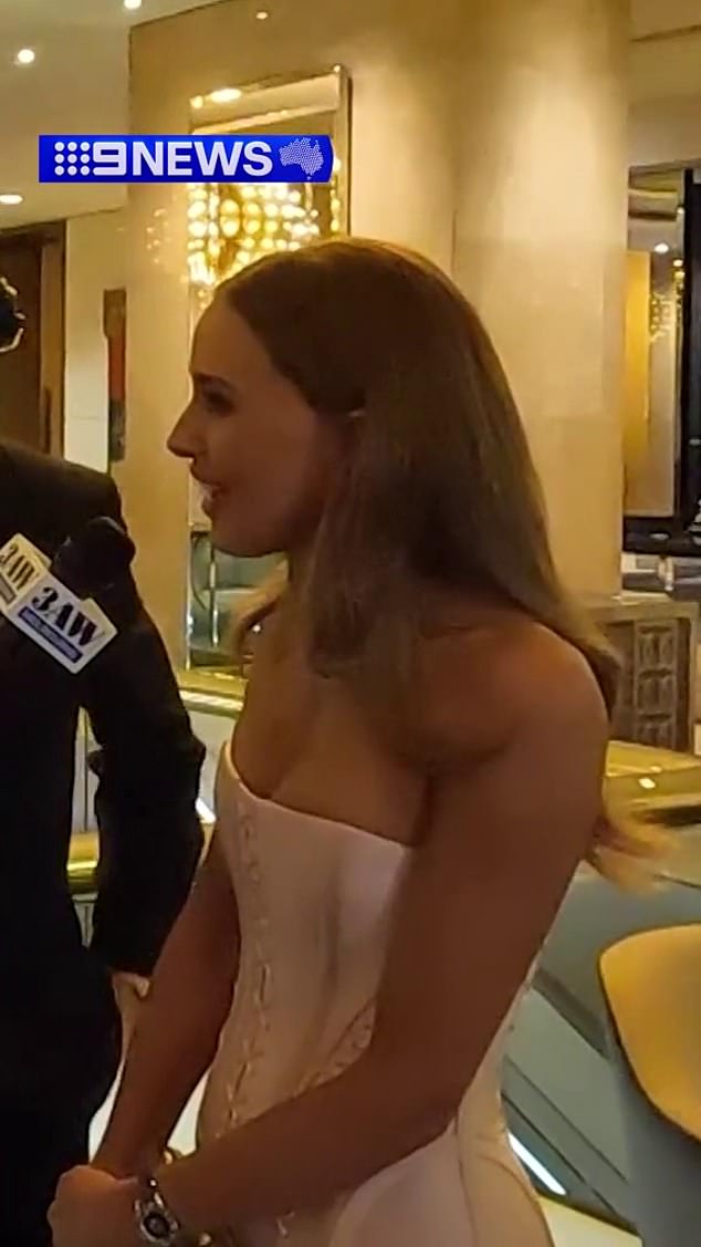 The 62-year-old Channel Nine sports presenter attended the Brownlow Awards on Monday night with Judd, 41, and reportedly tried to avoid speaking to her, prompting Judd to joke that he was 