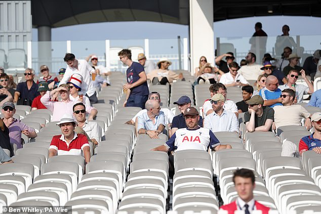 The MMC was criticised for empty seats, with only 9,000 people watching on the fourth day