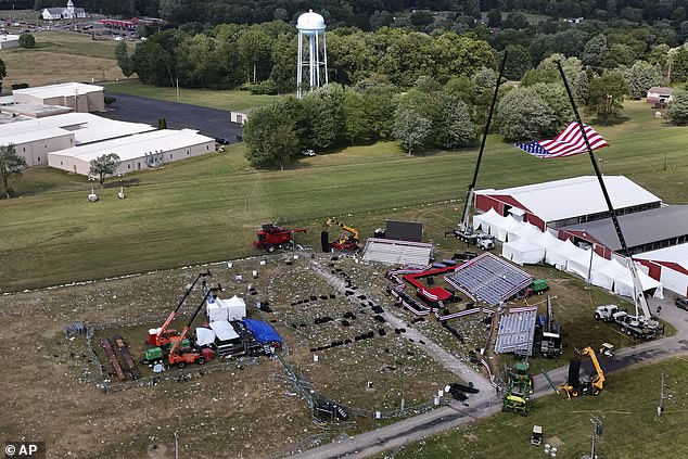 The Butler Farm Show, site of a campaign rally for Republican presidential candidate and former President Donald Trump, seen on July 15, 2024 in Butler, Pennsylvania.