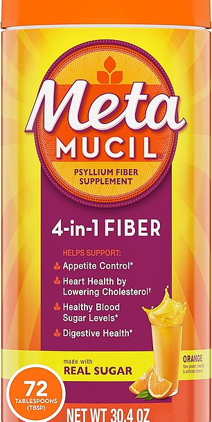 Dr. Pasiakos also takes a fiber supplement when he travels. He opts for a supplement with psyllium husk or inulin, which can be found in brands like Metamucil and Benefiber