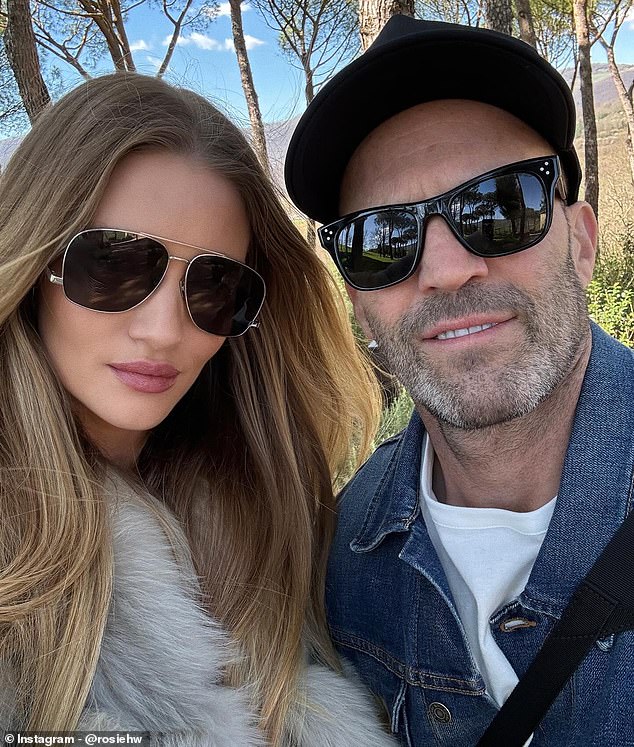 Rosie and Jason Statham, 57, started dating in 2009 and confirmed their engagement in 2016. They have two children together: son Jack, six, and daughter Isabella, two