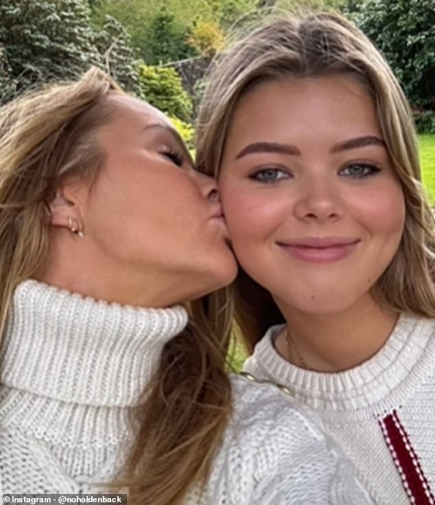 Earlier this month, Amanda said an emotional goodbye to her eldest daughter Lexi, 18, who was about to start her freshman year