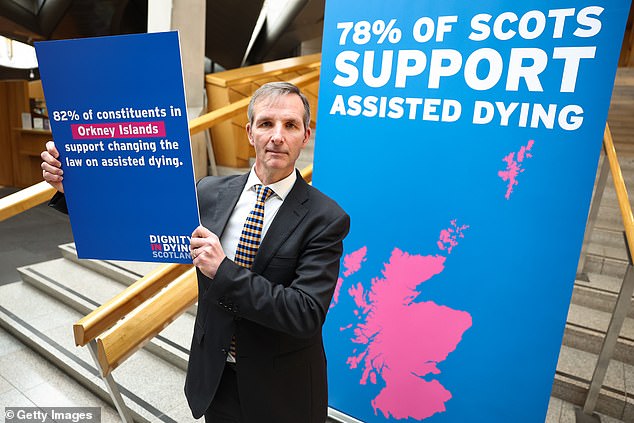 MSP Liam McArthur has proposed legislation that would give mentally competent people aged 16 or over with a terminal illness the right to end their lives