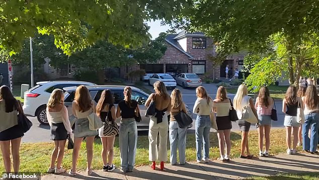 The home's owner, Jithin Das, a local real estate agent, told CBC he was unaware that hundreds of young women would be coming to his home