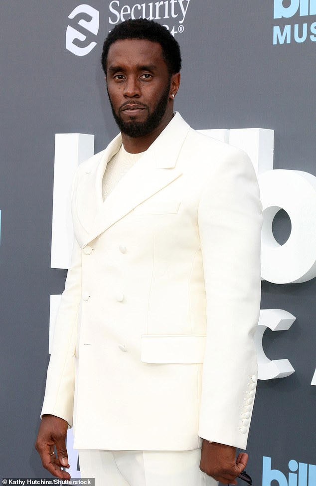 The actress and model made the candid confession on an episode of Loose Women on Wednesday, revealing she's now glad she didn't go to the party (pictured: Sean Combs in May 2022)