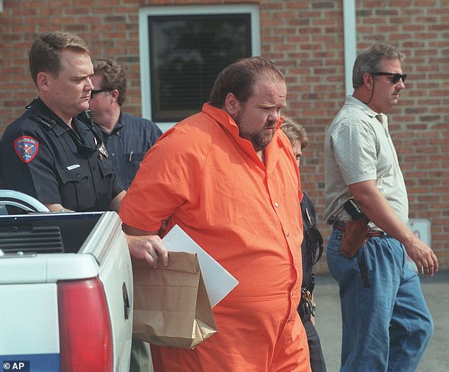 Miller, who was seen after his arrest in 1999, shot and killed three of his former colleagues in a shooting spree sparked by rumors that he was homosexual.