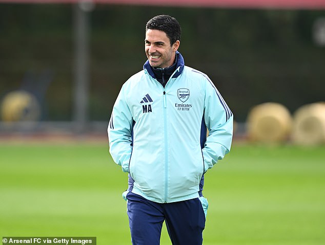 Manager Mikel Arteta is expected to make sweeping changes to his squad after the draw against Man City