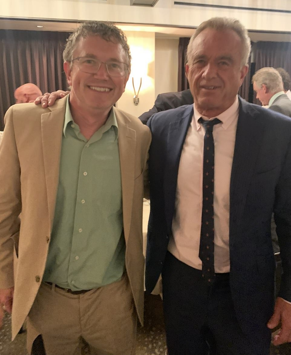 Robert F. Kennedy Jr. isn't shying away from the spotlight amid his sexting scandal. He dined with Rep. Thomas Massie in Washington on Sunday night. He was also on Capitol Hill Monday for an event hosted by Sen. Ron Johnson