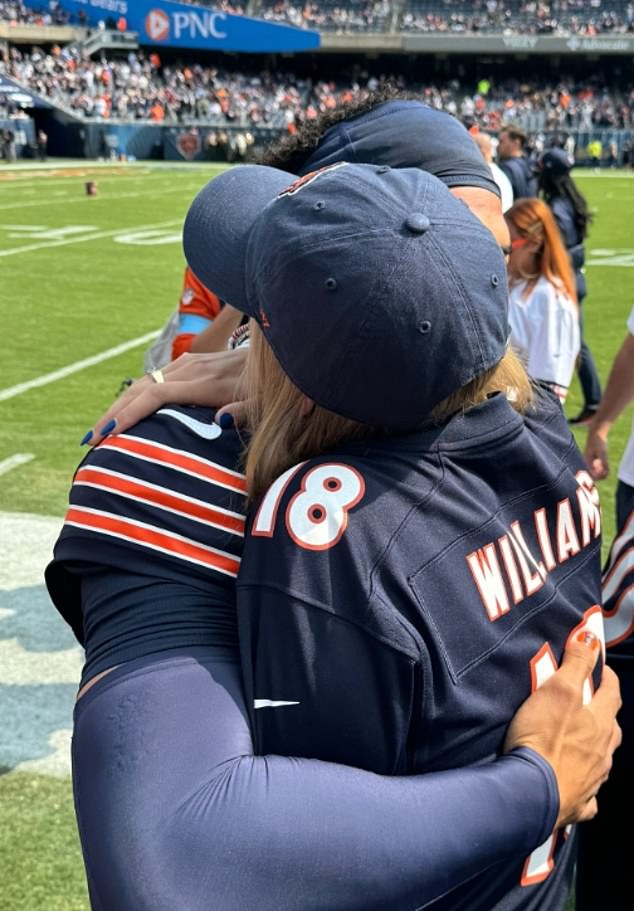 Thyregod wore a Williams jersey in the Bears' home opener against the Titans