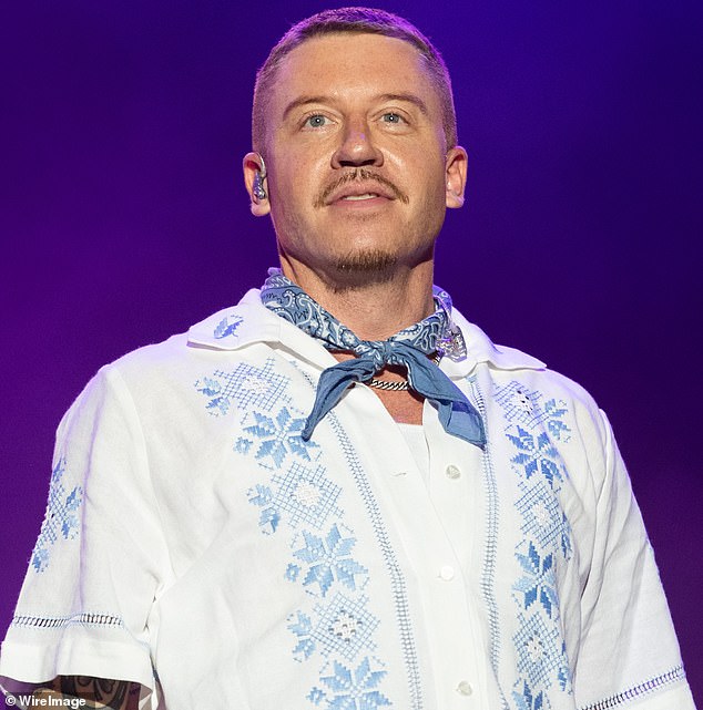 Rapper and Grammy Award-winning artist Macklemore is being criticized for his comments about America during a pro-Palestinian festival in Seattle on Saturday