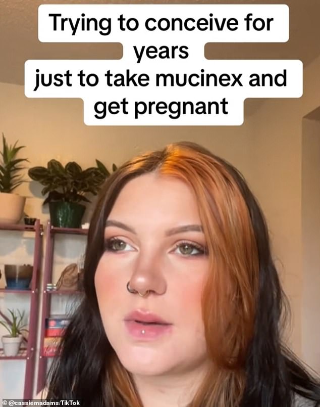 TikTok user @cassiemadams said in a video that she and her partner had tried 