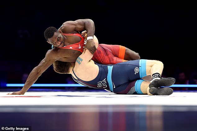 Vera narrowly missed qualifying for the Olympic Games for Team USA this summer in the 97 kilograms