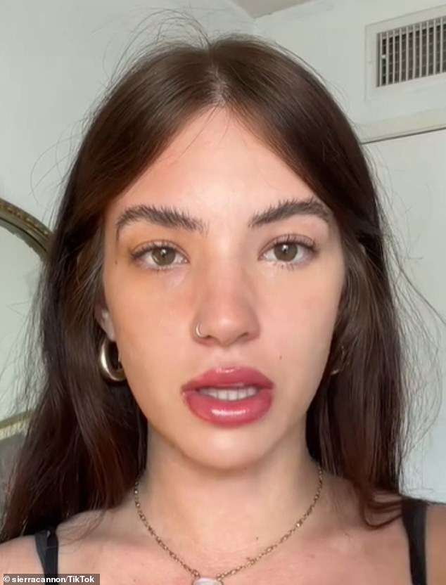 The content creator made a follow-up video comparing how the bronzer (left) and concealer (right) looked on each side of her face, leaving viewers divided in the comments section over which looked better.