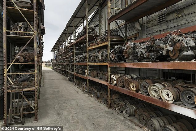 From the outside, Rudi Klein's car scrapyard seemed like an unsuspecting place to store such luxurious cars