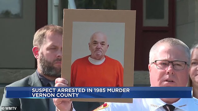 Vernon County Sheriff Roy Torgerson denied it was ever a cold case when he announced Popp's arrest and charges against him on Tuesday