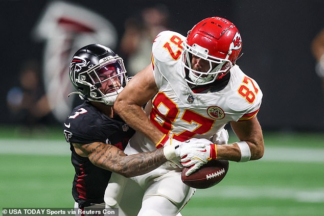 Kelce has posted the worst numbers of his career so far for the Super Bowl champions in 2024