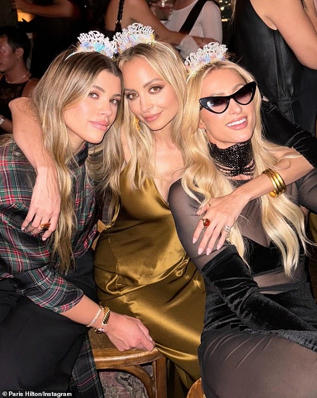 Hilton's latest outing comes after she celebrated her good friend Nicole Richie's 43rd birthday - which took place on September 21