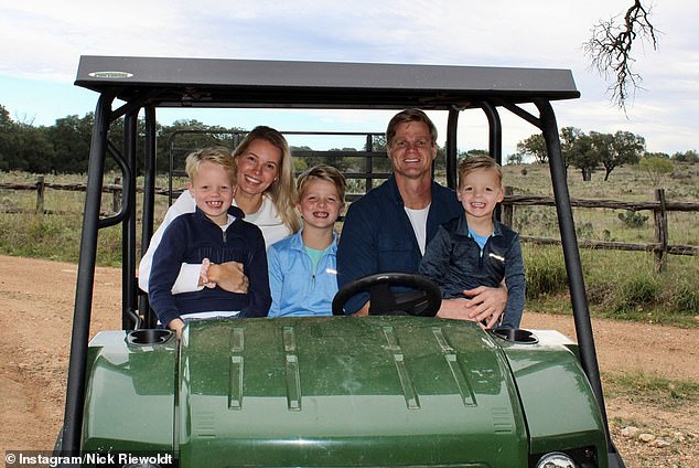 Riewoldt, 41, moved to Houston, Texas, in 2022 with his three sons and wife