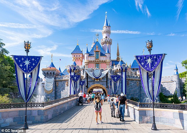 Disneyland allows children under the age of three to enter the park without a ticket if they are accompanying a guest with a valid park ticket