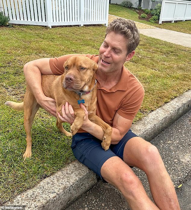 He shared the shocking story on Mick & MG in the Morning by revealing that he once treated a dog who was addicted to nicotine because of his chain-smoking owner (stock photo of Dr. Chris with a dog)