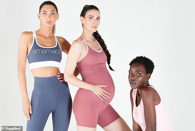 Shoppers can score great bargains from the brand's active maternity wear collection